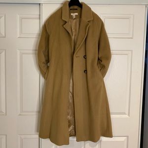 Oversized Brown Coat Size 4